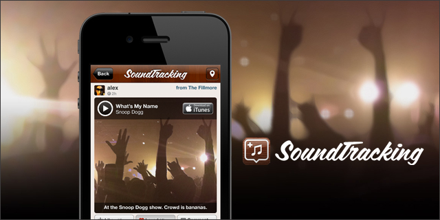 TAG, SHARE, AND SET YOUR LIFE TO MUSIC WITH SOUNDTRACKING